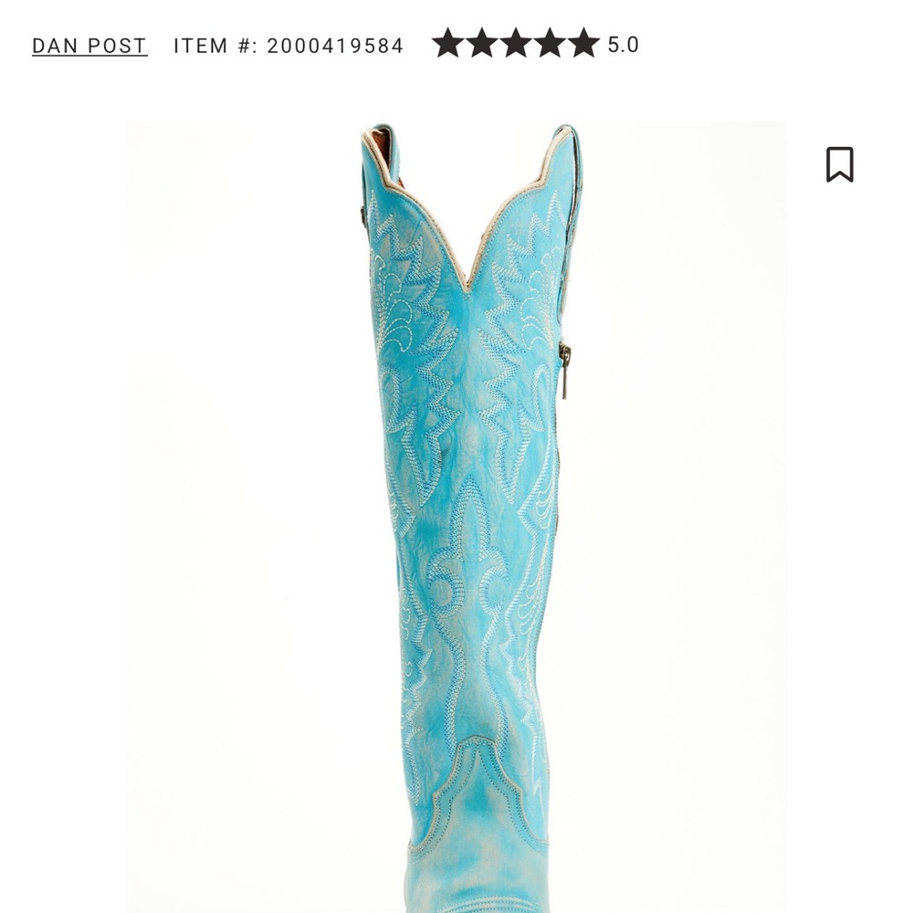 Dan Post Celeste Western Boots - Picture 6 of 10